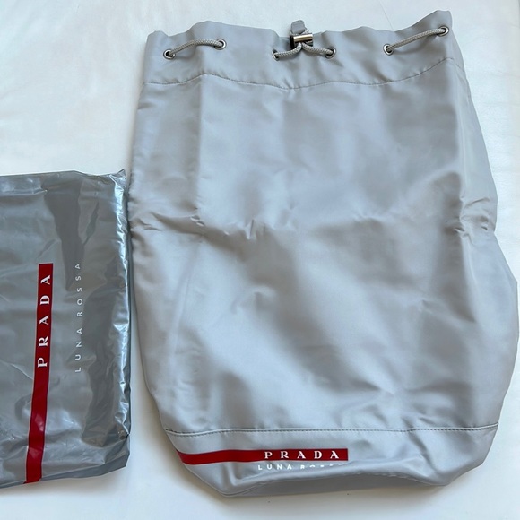 Prada Luna Rossa Bag Sailing Drawstring Bag - Picture 1 of 9
